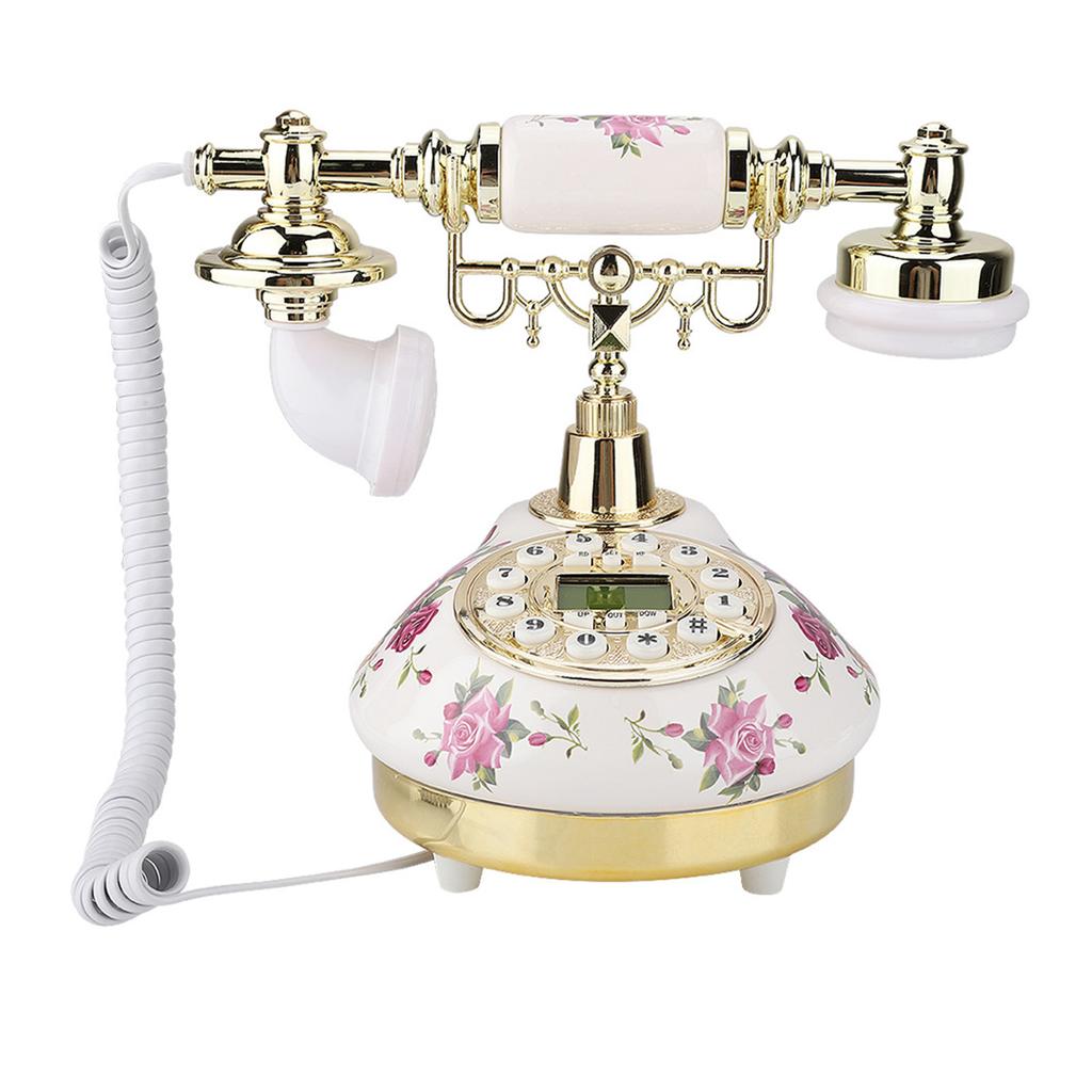 MS-9101 Vintage Retro Imitation Antique Telephone for Home Office Use