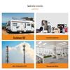 Высокочастотный инвертор 5,5 кВт для солнечных батарей с WiFi, гибридный контроллер MPPT 48 В для автономных систем