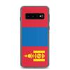 Coque Téléphone - Samsung - Galaxy S10 - Drapeau Mongolie - Souple - Multicolore