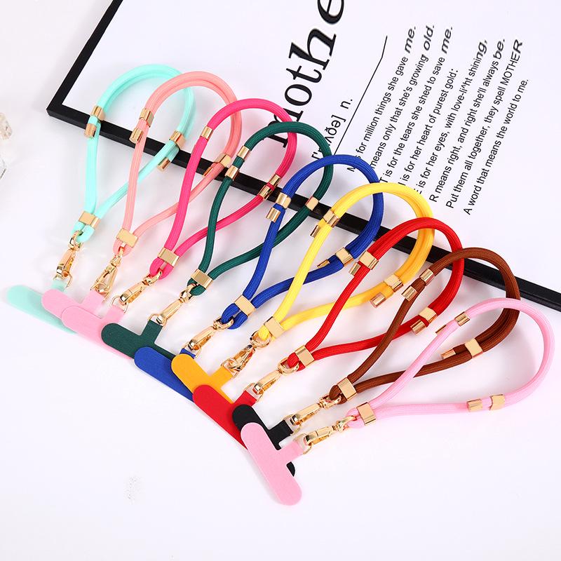 Adjustable Nylon Mobile Lanyard with Clip – Multifunctional Anti-Lost Wrist Strap