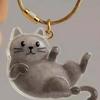 Animal Shaped Cat Hair Storage Capsule Dog Hair Storage Container  Memorial Key Ring