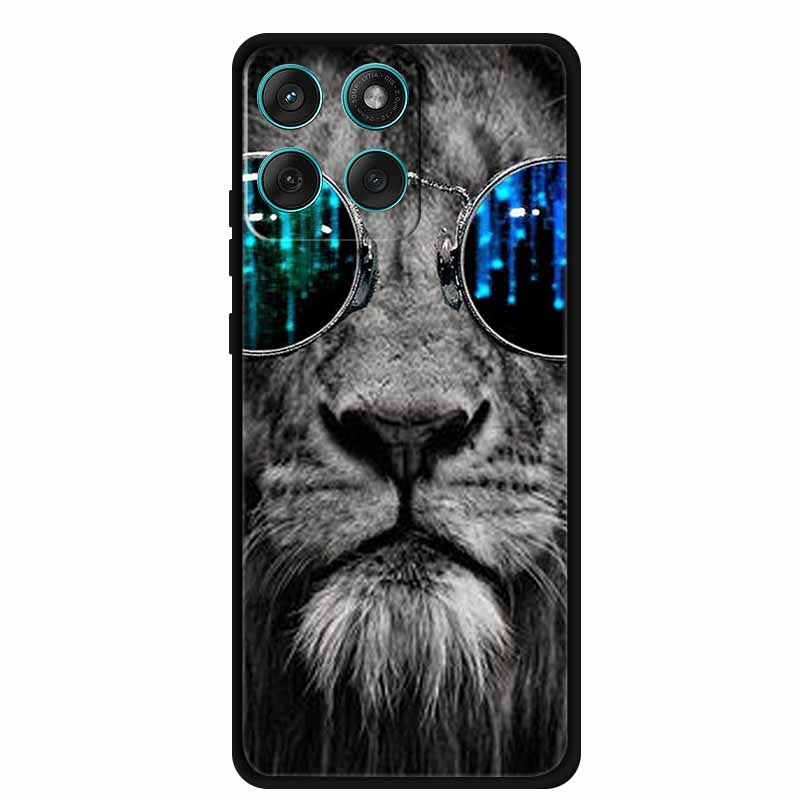 For Motorola Edge 60 Fusion Case XT2503-4 Wolf Lion Soft TPU Silicone Phone Cover for Motorola Edge 60 Fusion Case Fundas Coque