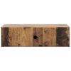 Wall Mounted Side Table Reclaimed Wood Look 59 x 34.5 x 17 cm