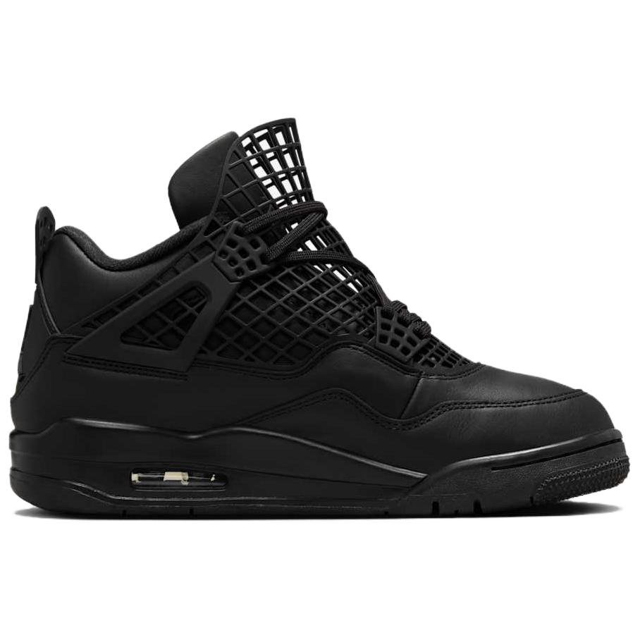 Jordan 4 Ретро Черная сетка Женская FN7251-001