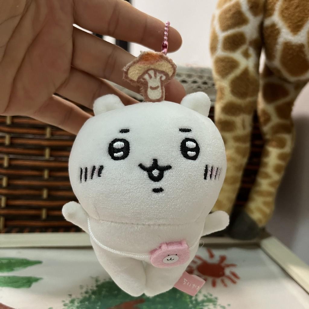 Японский мультяшный плюшевый брелок Chiikawa из короткого плюша для украшения рюкзака девочки