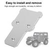 Electric Speed Controller Plate Upgrade Accessories Fit for RGT 136100 1 10 Crawler RC CarSilver