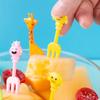 Овощная посуда Bento, милая мини-детская фруктовая вилка, зубочистки