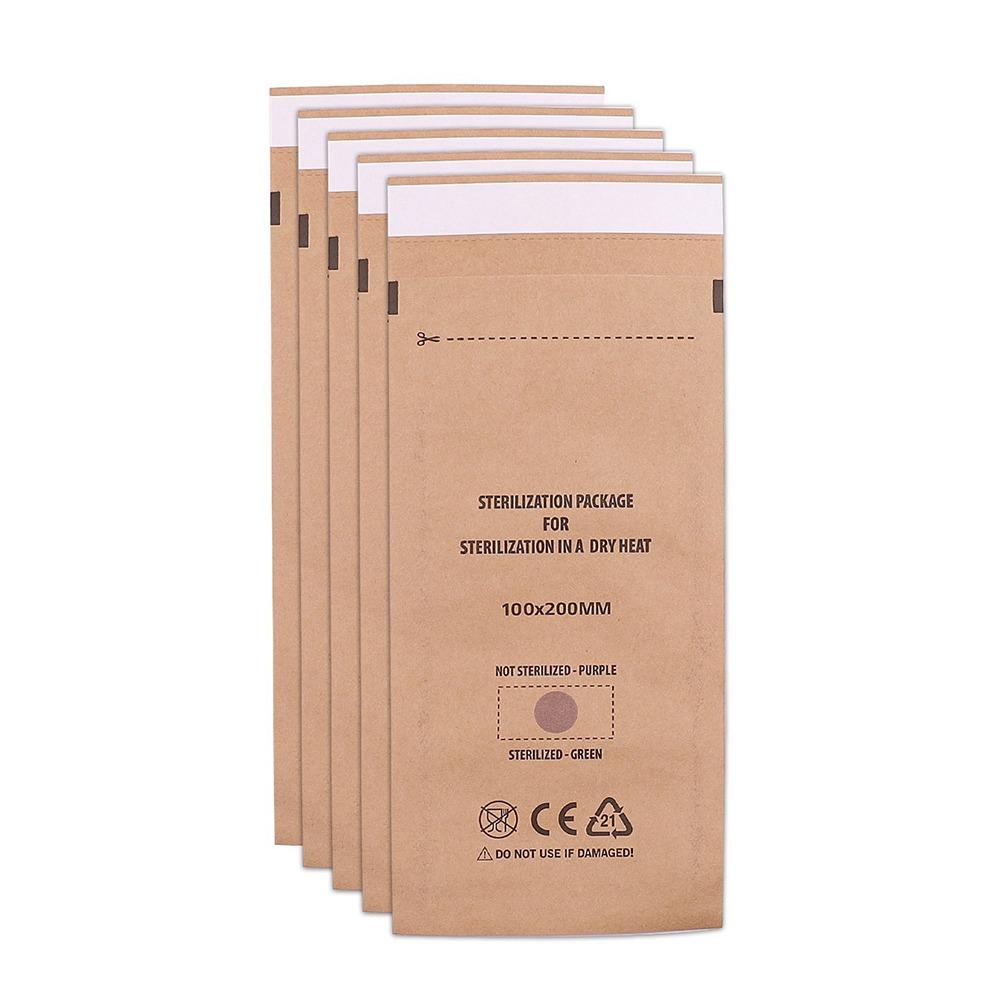 100 шт. безопасный стерилизационный мешок для ногтей здоровый маникюрный стерилизатор сумка для маникюрного салона