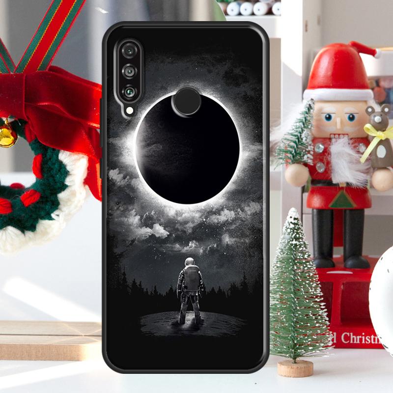 Чехол Космонавт Звезда Космос Для Huawei Nova 12i 11i 8i 12s Y73 Y72 Y61 Y91 Y90 Y70 Y60 9 10 SE P60 Pro P30 P40 Lite