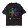 Women Men Cold-playED Tour Head Full of Dreams T Shirt Graphic Cotton Washed Harajuku T-Shirts