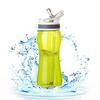 AceCamp Straw Bottle, Made with American Tritan, BPA-Free, Women's Sports Water Bottle, 600ml, Green