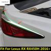 Для Lexus RX RX450H 2016 - Аксессуары Хромированная Декоративная Накладка-молдинг на Заднюю Дверь Багажника, Накладка на Задний Фонарь, Накладки на Веки Фонарей