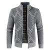 Winter Men's Casual Fashion Cardigan Sweater Jacket Long Sleeve Knitted Sweater Top Outwear Coat