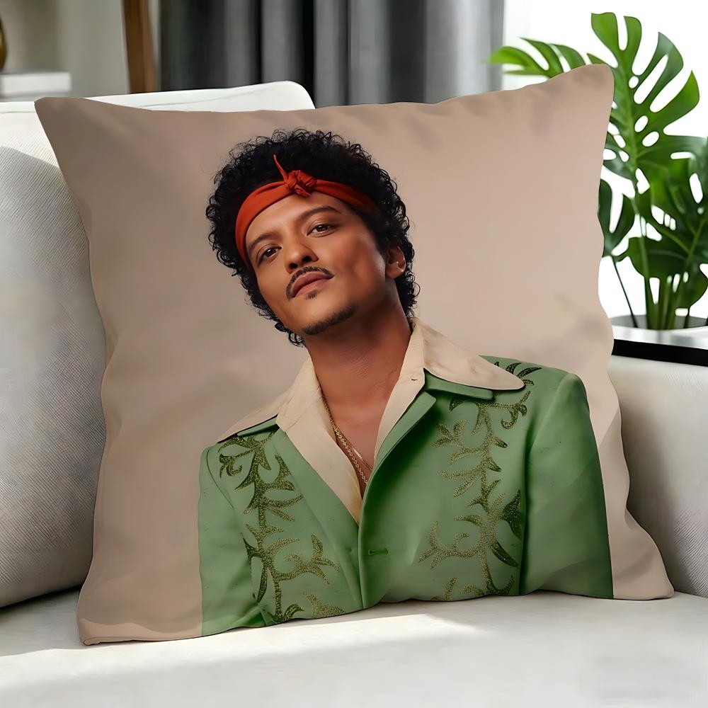 singer Bruno Mars Cushion Cover Cushion Cover Set Pcs x x x Pillowcase Decorative Sofa Home Decor
