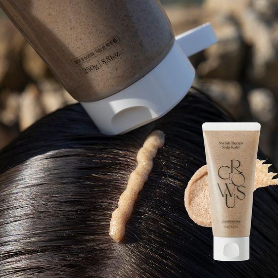 GROWUS Sea Salt Therapy Scalp Scaler 120g