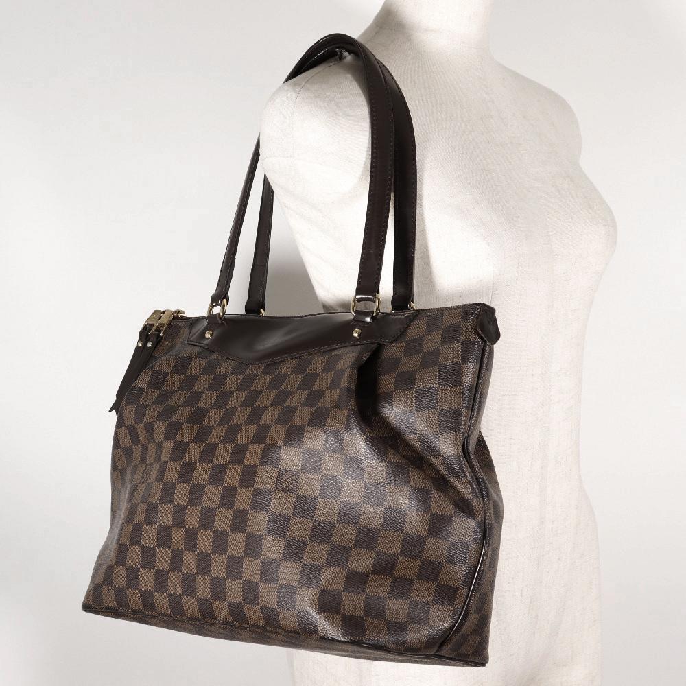 Louis Vuitton Сумка на плечо Westminster GM N41103 Коричневая канва Damier Женская Б/у