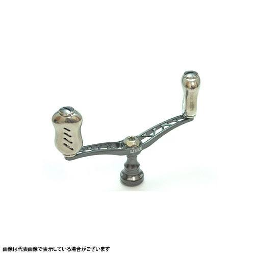 メガテック (LIVRE) ウイング100 Finoノブ シマノS2用 (ガンメタP+チタンG)