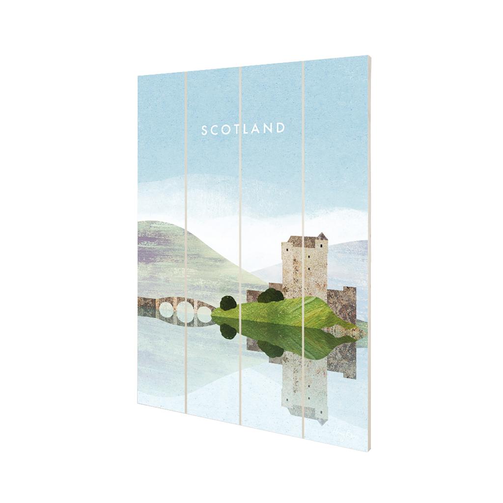 Henry Rivers Scotland Eilean Donan Castle Plaque