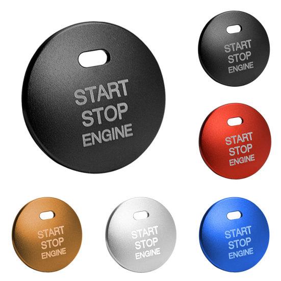 Engine Start Stop Push Button Cover Car Auto Decor Sticker For Mazda Cx-3-4-5