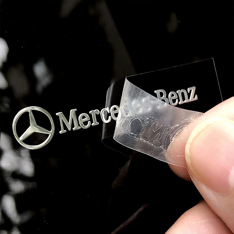 2025 Горячие 4/8 шт. Для Mercedes Benz AMG GLC W205 W203 W204 W206 W220 W211 W201 3D Металлический Автомобильный Салон Украшение Наклейка Эмблема Авто