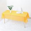 Plastic Tablecloth Disposable Plastic Tablecloth Colorful Rectangle Table Covers For Party Birthday Wedding Picnic Home Party Decorations