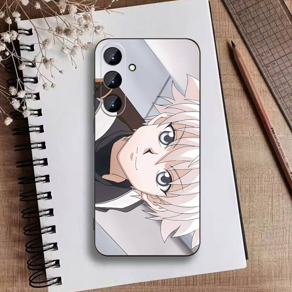 Чехол для телефона G-Killua Zoldyck K-Hunter X Hunter Для Samsung Galaxy A73,A72,A71,A70,A52,A51 Другие Мягкий Черный Чехол
