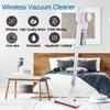 150W 2-in-1 Handheld Cordless Vacuum Cleaner 150W 3000mAh Strong Suction Dust Collector Wireless Stick Cleaner for Home Car