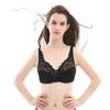 Большой D женский прозрачный ультратонкий бюстгальтер без косточек плюс размер нижнего белья кружевной бюстгальтер