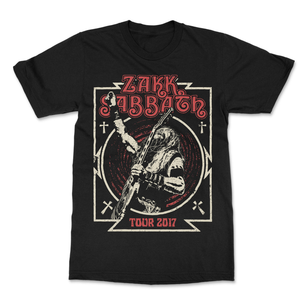 Футболка с графическим принтом группы Zakk Sabbath, хлопковая, унисекс, летняя, с коротким рукавом, модный бренд, повседневная, винтажная, ретро