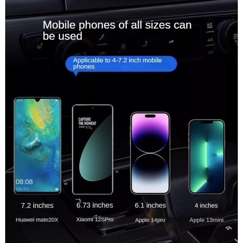 [Сплав] Металлический автомобильный держатель для телефона Высококачественный стабильный автомобильный вентиляционный отверстие Специальный универсальный универсальный навигационный держатель Новый (Стабильный крючок)