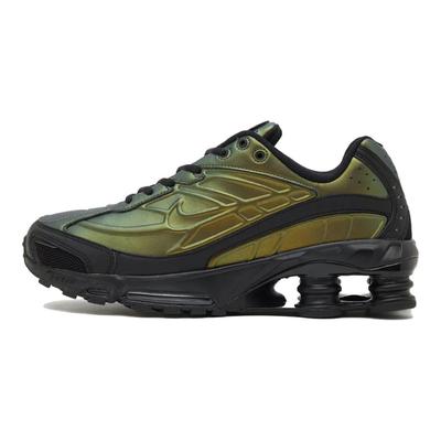 Кроссовки унисекс Shox Ride 2 Черный Оливковый Хаки Карго Зеленый Оливковый-Флак Металлик-Серебристый IH4468-001