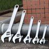 Large Opening Movable Spanners Short Handle Universal Wrench Industrial Grade Shifter Bathroom