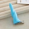 Gothic Unicorn Horn Headwear Fursuit Horn Hair Clip Horn Casual Costume Hair Accessories  For Girl