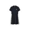 Logo Print Sports Fashion Casual Polo Dress Women Dresses Legendary-Blue F11W138307F-NV