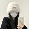 Coldproof Plush Winter Hat Soft Warm Beanie Hats Casual Ear Protection Cold Cap  Riding