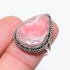 Natural Rhodochrosite Gemstone 925 Solid Sterling Silver Jewelry Ring S.7 g2L77