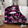1pc Blanket Monster High1 Print Design, Lightweight Blanket for Sofa, Bed- Soft &Warm, Gift for All Seasons like Christmas, Halloween