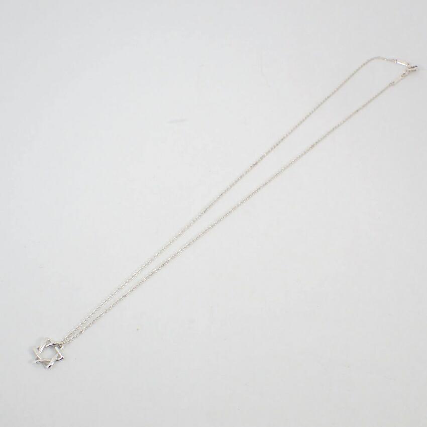 [Б/У] TIFFANY 925 Подвеска/Ожерелье Звезда Давида/g507-44