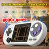 Sf2000 Ретро игровая консоль S7 Game Stick 16-битный портативный игровой плеер с беспроводным контроллером 4600 игр для детей Gif
