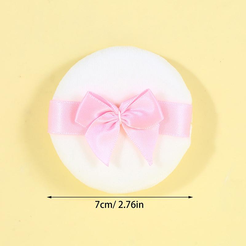 1Pcs Soft Bow Loose Powder Puff Cosmetic Blender Beauty Sponge Soft Powder Puffs Face Foundation Blender Makeup Beauty Tools