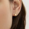 LUNNE 14k Volume Waterdrop Stud Earrings (14k Gold) #LFE20