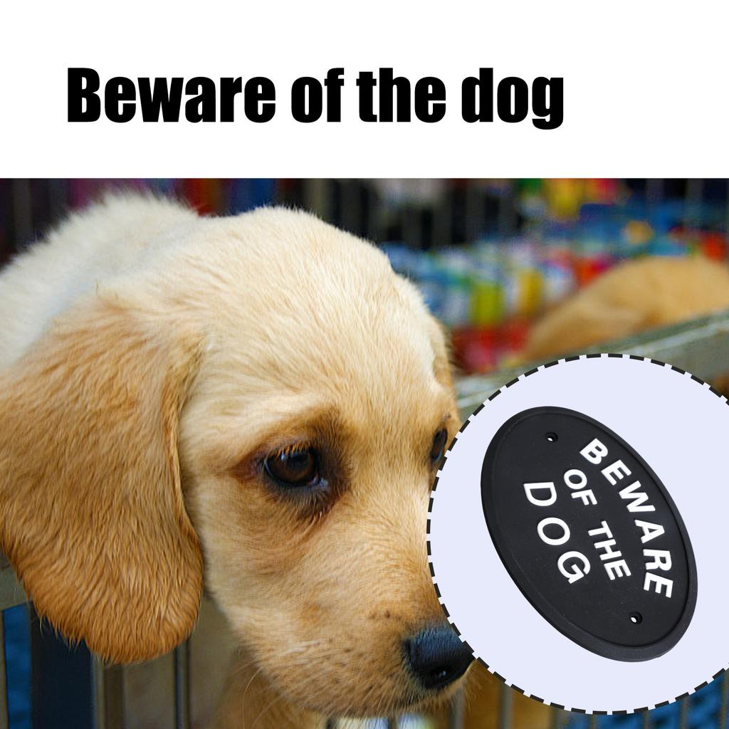 Силиконовые знаки «Осторожно, собака», водонепроницаемый дизайн, уличные предупреждающие знаки, декоративный садовый знак для безопасности дома и двора