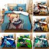 Anime My Hero Academia Bedding Set Boys Girls Twin Queen Size Duvet Cover Pillowcase Bed Kids Adult Fashion Homes Textileextile
