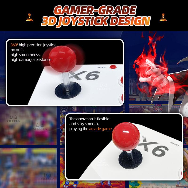 Аркадный стик геймпад 2.4G беспроводной джойстик для игровой консоли Street Fighter M8 PC/Android/Octopus/HappyChick