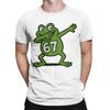 Мужские футболки Dabbing Frog 67 Мем Винтажные Футболки из Чистого Хлопка Футболки с Коротким Рукавом Круглый Вырез Одежда Лето
