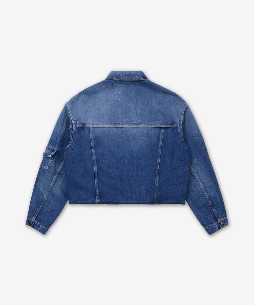 Maison Margiela Distressed Denim Jacket - Blue / S50Am0648S30561986