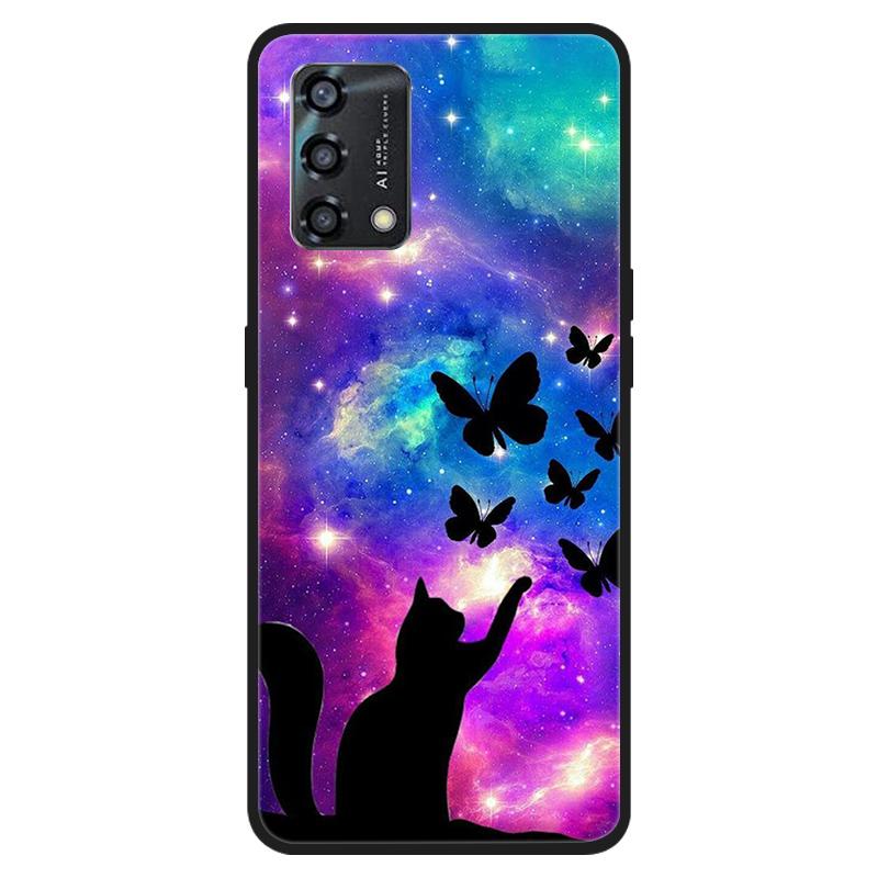 Для Oppo A74 4G Чехол CHP2219 Funda Мягкий Силиконовый Чехол для Телефона Для Oppo A74 5G OppoA74 A 74 Обложка Coque Fundas Мультяшный Бампер