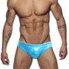 Men's Sparkly Low Waist Quick Dry Triangle Swimming Briefs