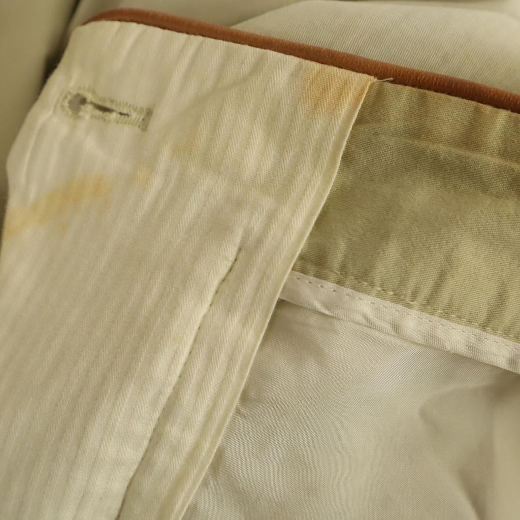 Hermes Made In Italy Pants 52 Beige Men's Used