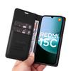 Для Xiaomi Redmi 15C 4G (Глобальный) (171 мм)/Poco C85 4G (171 мм) Чехлы для телефонов YIKATU Магнитная застежка PU кожа Мобильный чехол